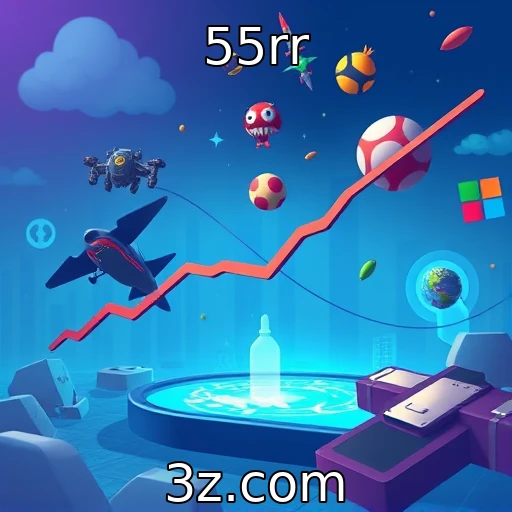 Crescimento do mercado de jogos em plataformas móveis - 55rr